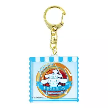 Tees Factory Sanrio Characters Layer Acrylic Keychain Retro Pan Series Cinnamoroll x W5 x H5.2 D0.3cm SR-5546039CR