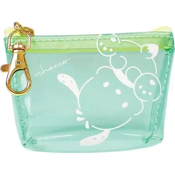 Tees Factory Sanrio Chocotto треугольный прозрачный мешочек Pochacco В6 x Ш9,5 x Г3 см SR-5544105PC