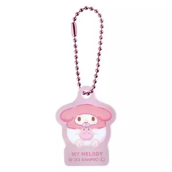 Tees Factory Sanrio Mini Acrylic Keychain Funyumaru My Melody x x H3.5 W2.6 D0.3cm SR-5541648MM