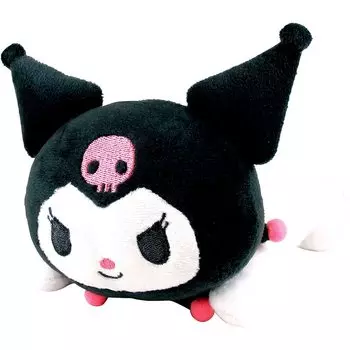 Tees Factory Sanrio Nesoberi Pass Case Kuromi с катушкой мягкая игрушка талисман брелок