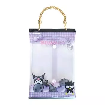 Tees Factory Sanrio Package Style Outing Pouch Фиолетовый Черный SR-5544269PB