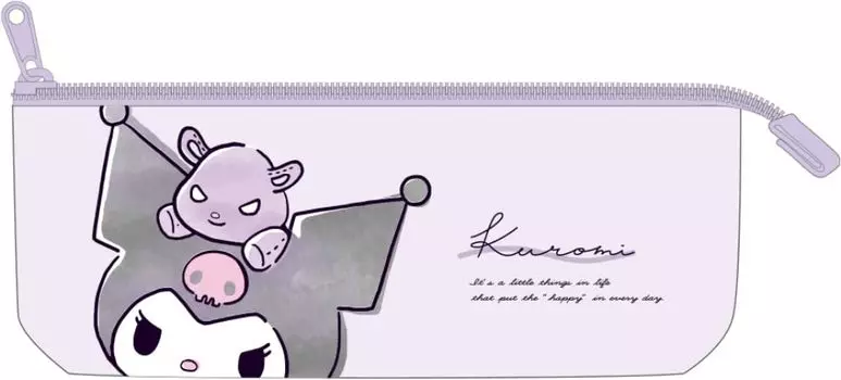 Tees Factory Sanrio Slim 3P Pouch Boat-shaped Nuance/Kuromi SR-5544056NK