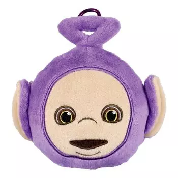 Tees Factory Teletubbies with carabiner stuffed toy zipper mascot Tinky Winky H10 x x W9.6 D6.5cm TT-5541825TW
