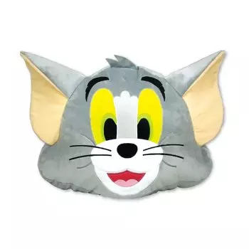 Tees Factory Tom and Jerry Fluffy Face Cushion Tom TJ-5529123TM