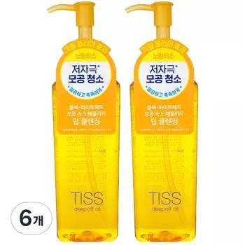 Teeth Deep Off Oil, 320ml, 6 pieces