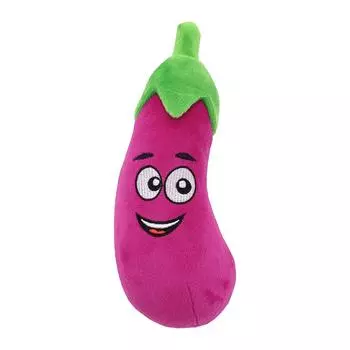 Teeth Grinding, Biting, Drilling, Interactive Plush Pet Toys, Sound-making Dog Toys One Size фиолетовый