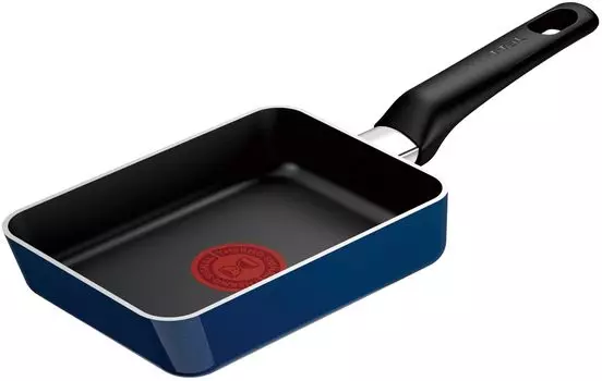 Tefal Egg 12 x 18 Для газовой плиты Не содержит вредных веществ, таких как и Blue Intense Egg Blue D53318 Жаровня, см, только, PFOA, Долговечное антипригарное покрытие синий