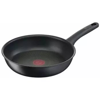 Tefal Frying Pan 26cm IH Gas Fire Compatible, Free of harmful substances such as PFOA, Non-stick and long-lasting IH Hard Titanium Unlimited Frying P