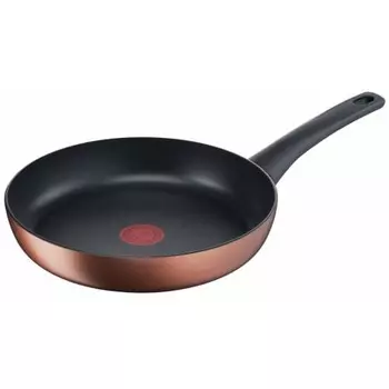 Tefal Frying Pan 26cm IH Gas Fire Compatible IH Cocoa Brown Frying Pan Non-Stick Brown G26105