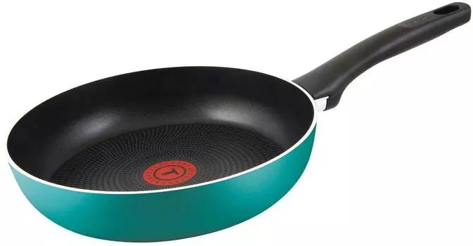 Tefal frying pan 27cm for gas fire only frying Powerglide coating C50106 with handle compatible with Lagoon pan 4-layer T-fal [Not IH]