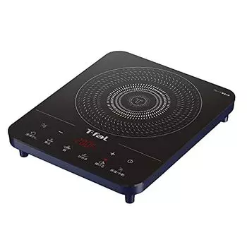 Tefal Настольная плита IH Плита IH 1400 Вт Сенсорная панель 6 программ приготовления пищи Full Flat IH Dress Blue Нагреватель для приготовления пищи IH IH2024JP