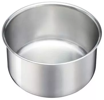 Tefal One Hand Pot Кастрюля со съемной ручкой IH из нержавеющей стали 16 см L92428 Ingenio Neo серебряный