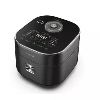 Tefal Rice Cooker 5.5 Go Far Infrared High Firepower IH Cooks rice directly to the core at once with grainy spherical pot The Rice Black RK8808JP