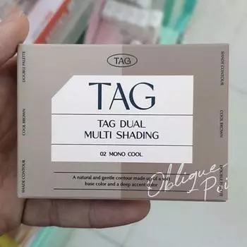 Тег Dual Multi Shading Нет. 2 Mono Cool 9 г, 1 шт., один предмет