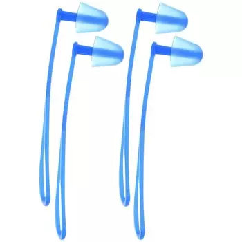 TEHAUX Беруши для плавания Силиконовые беруши Беруши для детей Наушники Беруши для плавания Беруши с подвесным тросом Силиконовые беруши для плавания