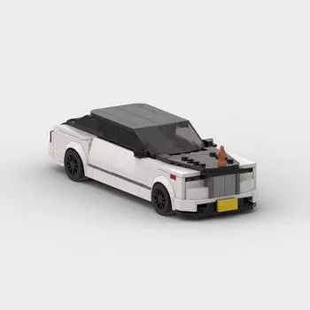 Технические характеристики автомобиля MOC Rolls-Royced Series Speed Champion Vehicles Phantom Boat-Tail Wraith Cullinan SUV Set Building Blocks Kid Toys
