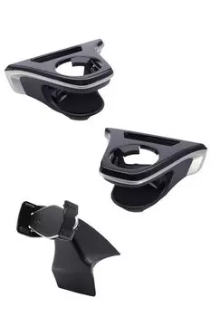 Технические характеристики модели автомобиля Tsuchiya Yac Corolla Cross, держатель для напитков с кондиционером для водительского и пассажирского сиденья, комплект держателей для смартфона SY-CO5 SY-CO6 чёрный