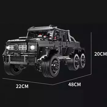 Технический автомобиль Jeep Cruiser Кирпичи Строительные блоки Подарочные игрушки для детей Moc Сборка