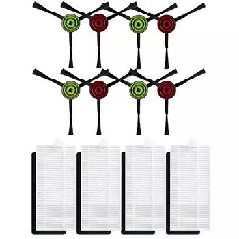Техническое обслуживание Боковые щетки сняты Заменены Очистка