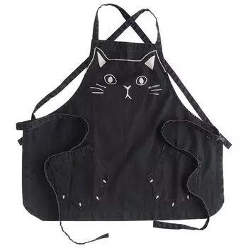 Техно Премьер и Компактный Фартук для Длины Гат Cat 74086 Женский, Мужской, Унисекс, 60см, Узор, Черный, чёрный