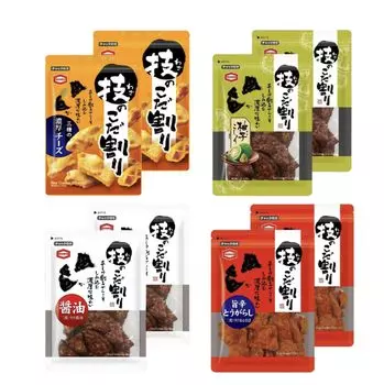 Технологический пакет Kodawari большой Соевый соус 120 г Вкусный перец чили 110 г Перец юдзу 110 г Насыщенный сыр 80 г Всего 2 шт. Набор из 8 штук с застежкой-молнией каждый,