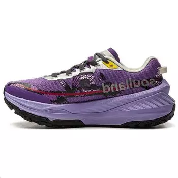 Технология Soulland X Li Ning Lu Da Прочный отскок Стабильность Поддержка Амортизация Нескользящие Кроссовки с низким верхом Женские Кроссовки ARNU004-23 37