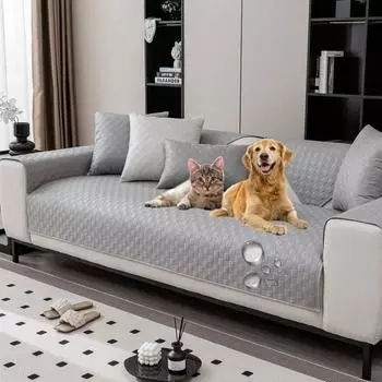 Технология Ткань Чехол для дивана Водонепроницаемый Домашний Животный Коврик для дивана для Собаки для Гостиной Противоскользящий Nordic Light Роскошные Диваны Подушка Домашний Декор 30x50 pillowcase 1pc