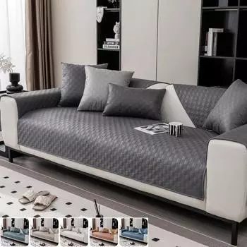 Технология Ткань Чехол для дивана Водонепроницаемый Универсальный Коврик для дивана для гостиной Противоскользящий Nordic Light Роскошные диваны Подушка для дома Декор 70x70
