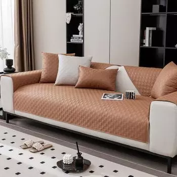 Технология Ткань Чехол для дивана Водонепроницаемый Универсальный Коврик для дивана для гостиной Противоскользящий Nordic Light Роскошные диваны Подушка для дома Декор 70x70