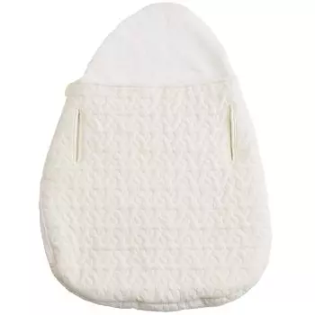 Teijin Baby Sleeper Ible Детская хлопковая полиэстеровая внутренняя кофточка Характеристики Гладкая текстура Моющаяся Подарок Подарок для ребенка Размер M [TEIJIN] (Белый с оттенком, (Форма яйца))