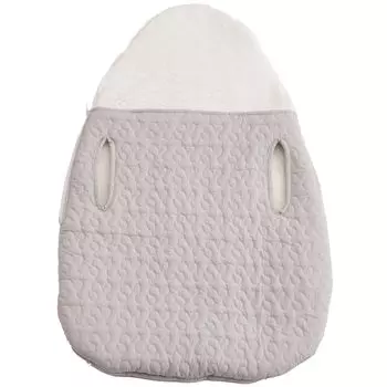 Teijin Baby Sleeper Ible Детская хлопковая полиэстеровая внутренняя кофточка Характеристики Гладкая текстура Моющаяся Подарок Подарок для ребенка Размер M [TEIJIN] (Серый, (Форма яйца)) серый