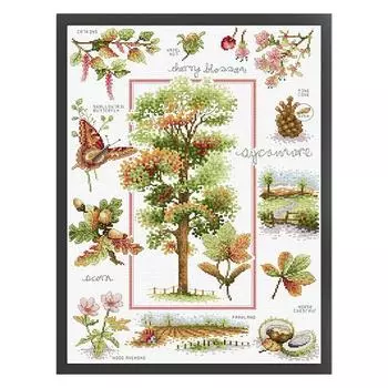 Наклейка на бумажном носителе 14-каратного цвета Pflanzen-K 2441