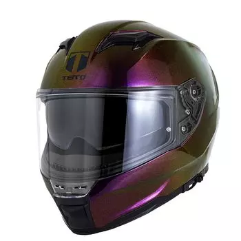 TEITO FF922 Aurora Purple мотоциклетный шлем с полным лицом и внутренним козырьком SG Standard PSC совместим со всеми размерами M