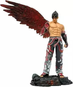 Tekken 8 LED Figure Jin Kazama Special Edition Single Приблизительные размеры: В275 мм x Ш260 мм x Г115 мм Крылья Изготовлены из ПВХ АБС (Супер Фигура) (с прикрепленным) &