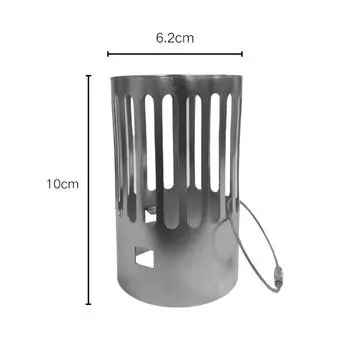 TEKL OUTDOOR дымоход искрогаситель дровяная печь аксессуары палатка печь дымоход труба комплект сверхлегкий дождевик для титановой печи светло-серый