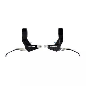 TEKTRO RS360A Linear Pull Brake Lever (V-Brake) Set, Silver, BR-TK-M042