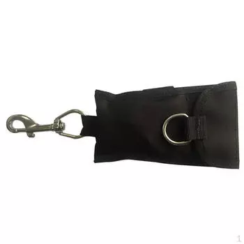 Текущий одинарный крючок с 34-дюймовым лямочным снаряжением для дайвинга Black