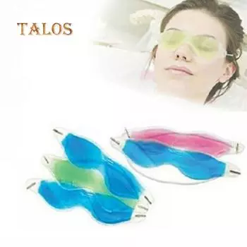 TEL Tension Beauty Care Успокаивающие средства для сна Гелевая маска для глаз с завязанными глазами Ледяная маска для глаз синий