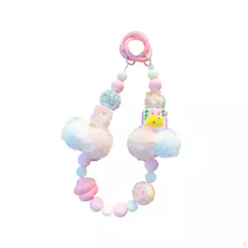 Телефон Брелок Сумка Милая Сумочка Брелки Ручной Работы Кошелек Рюкзак Аксессуар Мультфильм розовый