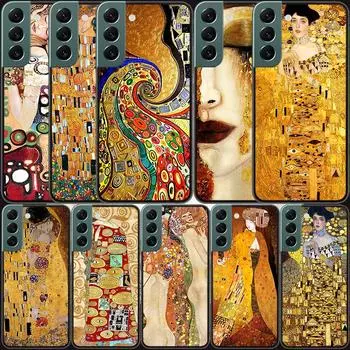 Телефон Kiss от Густава Климта для Samsung Galaxy A02S A12 A22 A32 A42 A52S A72 4G 5G A03S A13 A23 A33 A53 A73 A9 A8 A7 A6 F12 Samsung A02S