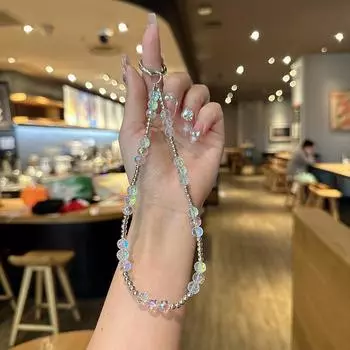 Телефонная цепочка для iPhone для Samsung Xiaomi Huawei Anti-Lost Phone Подвеска на веревке Ремешок для ключей Брелок для ключей Украшение для сумки