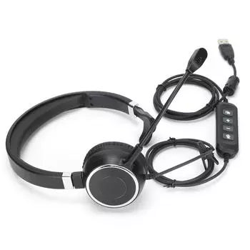 Телефонная гарнитура USB SingleEar Телефонная гарнитура с микрофоном и управлением