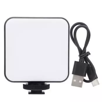 Телефонная камера Универсальная маленькая мини светодиодная заполняющая подсветка Двойная цветовая температура Регулируемая