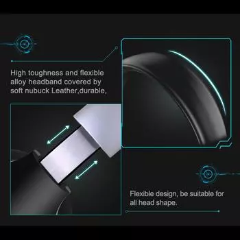 Телефонная компьютерная гарнитура с микрофоном Беспроводная BT Удобная игровая гарнитура