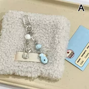 Телефонный брелок-подвеска в виде рыбы, кавайный брелок, сумка для телефона, милый аксессуар для девочек, женские украшения as the picture