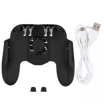 Телефонный игровой контроллер с ручкой управления, рассеиванием тепла, геймпадом с охлаждающим вентилятором