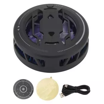 Телефонный кулер Магнитный Малошумный Низкое Энергопотребление 15 Вт Тип C Охлаждающий Радиатор для Телефона Android