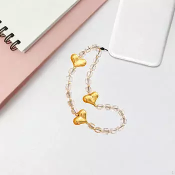 Телефонный ремешок с подвеской, браслет из бисера, ручная работа, подвесная цепочка, шнурок для кошелька, сумки