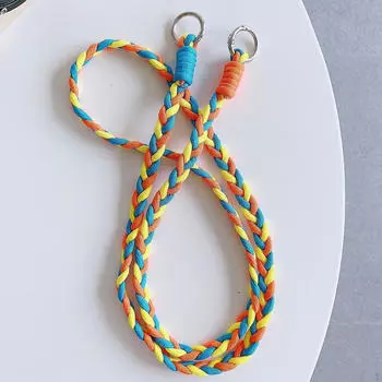Телефонный шнурок DIY Crafts Лариат Charm для взрослых Камера Декор Смартфон Orange Yellow Purple