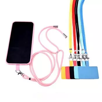 Телефонный шнурок, регулируемый съемный шнур, ремешок для мобильного телефона, аксессуары для цепочки, шейные ремни для сотового телефона, универсальные